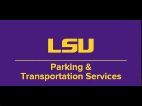 lsu parking and transportation